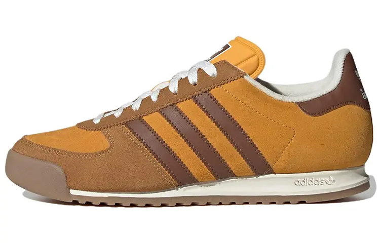 Adidas Originals Allteam Slip Resistant Abrasion Resistant Low top Casual Shoes Unisex Brown