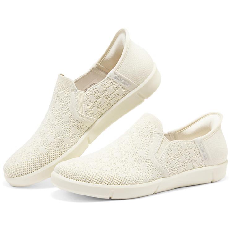 Skechers Wear resistant And Lightweight Low top Casual Shoes Women’s Ivory