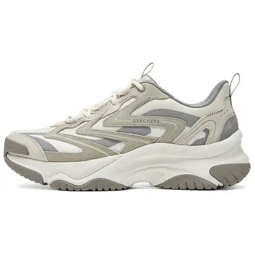 Skechers Low top Casual Shoes Men's White Gray