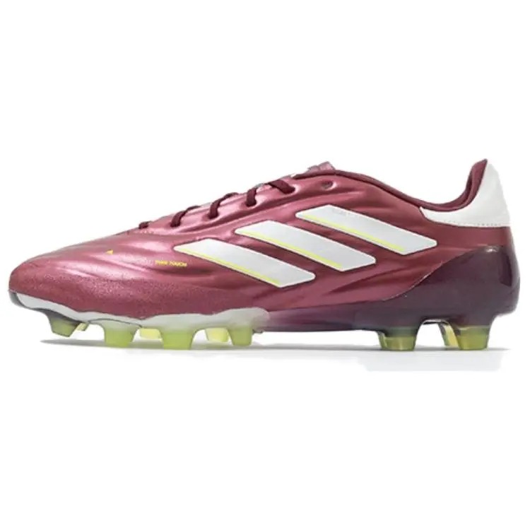 Adidas COPA PURE 2 Soccer Shoes Men's Low Top Shadow Red/Footwear White/Team Solar Yellow