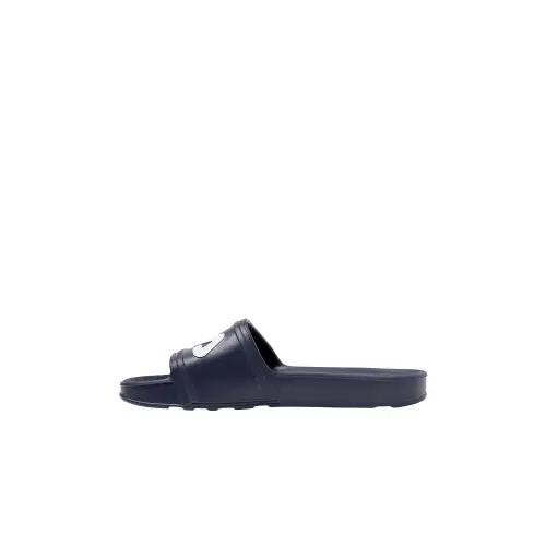 FILA ACTION SLIDE Comfortable Round Toe Slide Slippers Men's Blue