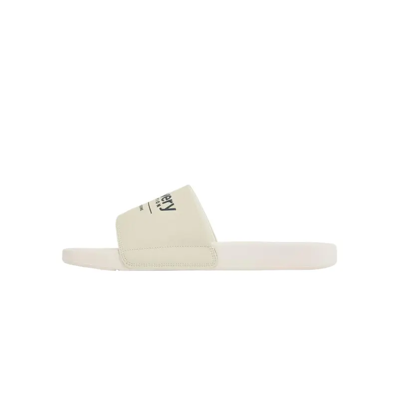 Discovery Expedition Slip Resistant Odor Resistant Abrasion Resistant Slide Slippers Unisex Ecru