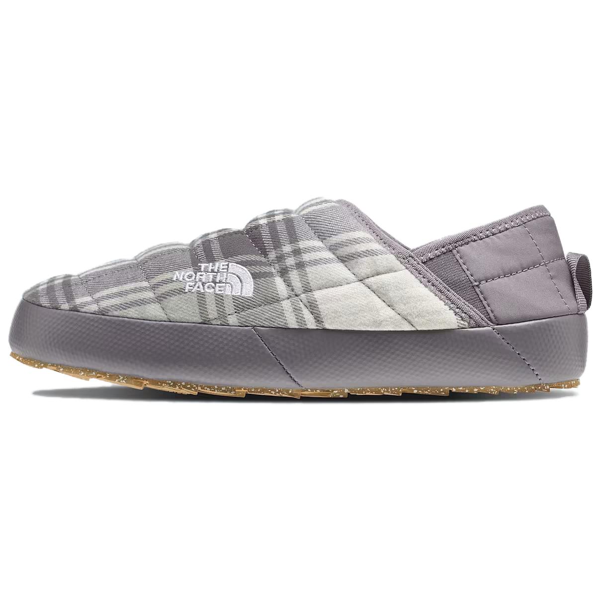 THE NORTH FACE Thermoball Traction Slip Resistant Abrasion Resistant Low top Casual Shoes Women's Beige Gray