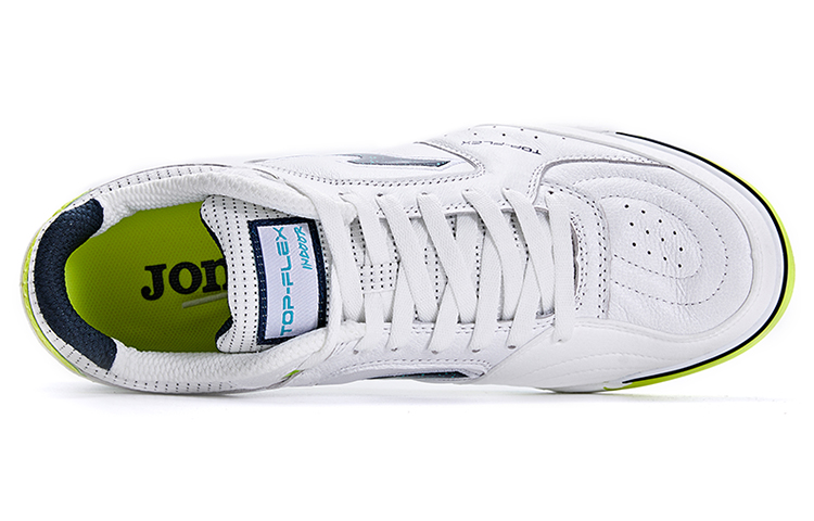 Joma AG Artificial Ground Synthetic Leather Slip Resistant Abrasion Resistant Soccer Shoes Men’s White