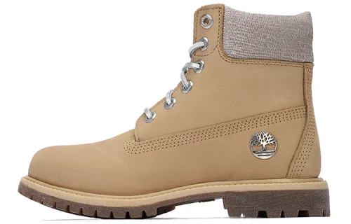 Timberland Combat Boots Women's Light Beige