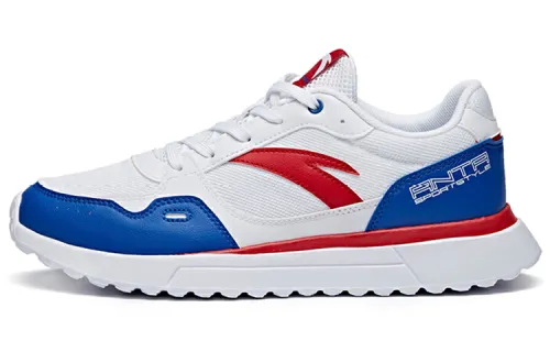 ANTA Casual Shoes Men's Low Top Anta White/True Blue/University Red