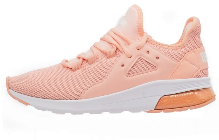 PUMA Electron Street SoftFoam Low Top Running Shoes Orange/White