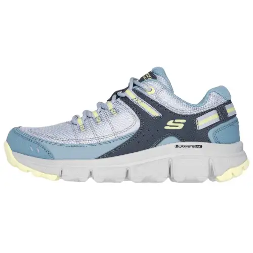 Skechers Summits At Abrasion Resistant Low top Casual Shoes Women's Gray Blue