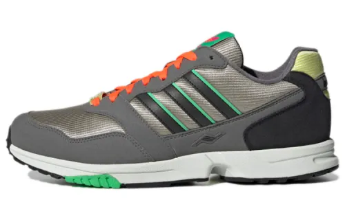 Adidas Originals ZX 1000 Leather Abrasion Resistant Low top Casual Shoes Men's Gray Black Patchwork
