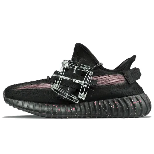 Adidas Originals Yeezy Boost 350 V2 Low top Casual Shoes Unisex Black