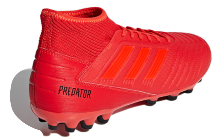 Мужские бутсы adidas Predator AG (черно-белые) — фото 4