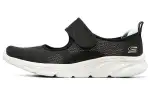 Skechers D'lux Comfort Low top Sports Casual Shoes Women's Black White