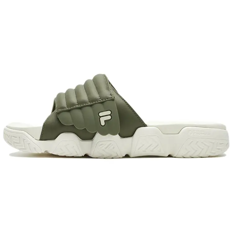 FILA FUSION BUSTER Slide Slippers Men's White Green
