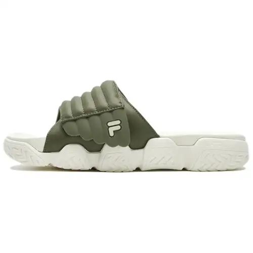 FILA FUSION BUSTER Slide Slippers Men's White Green