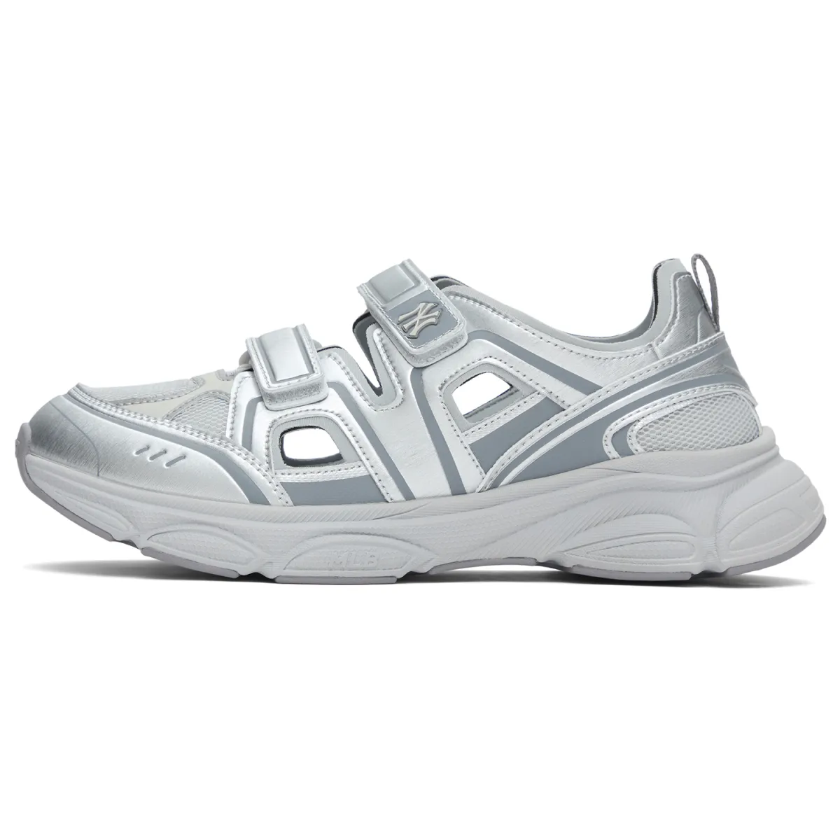 MLB New York Yankees Slip-Resistant And Breathable River Trekking Shoes Unisex Silver White
