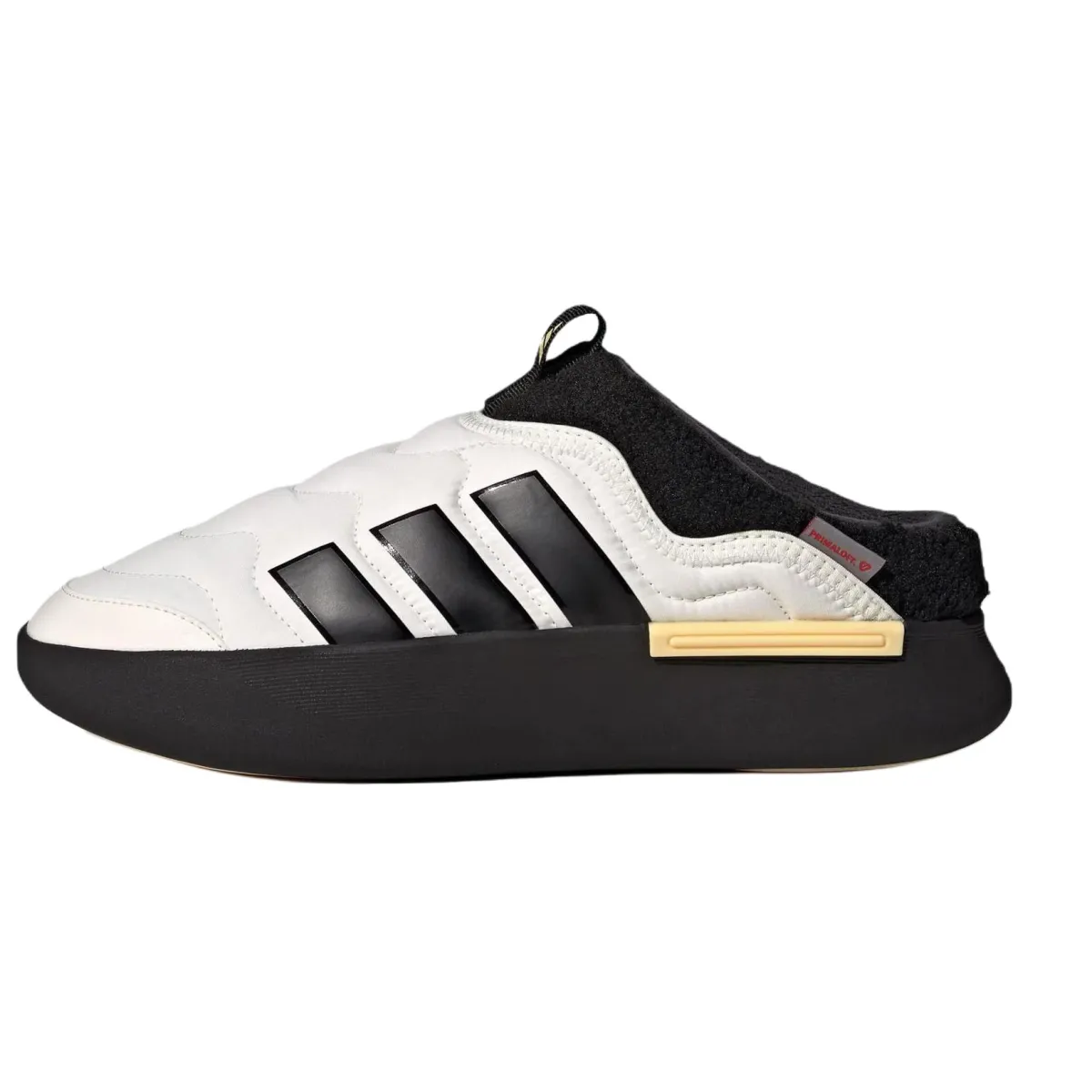 Adidas Adipuff Textile, Synthetic Leather Low top Casual Shoes Unisex White