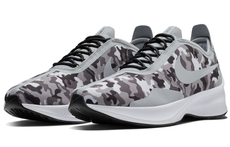 Мужские кроссовки Nike Fast EXP (камуфляжные белые) — фото 3