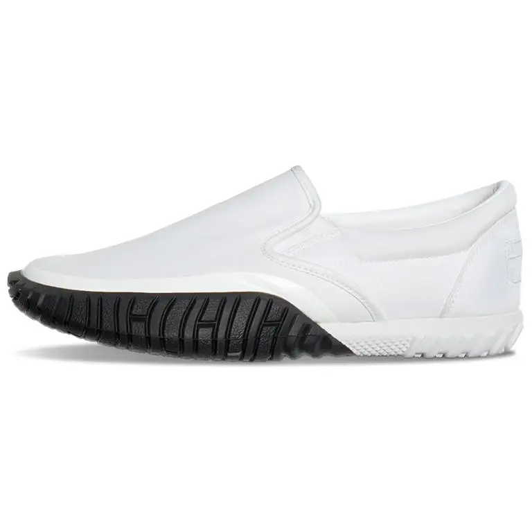 Onitsuka Tiger Duck Tiger Slip on Cushioning, Wear Resistant Low top Casual Shoes Unisex White