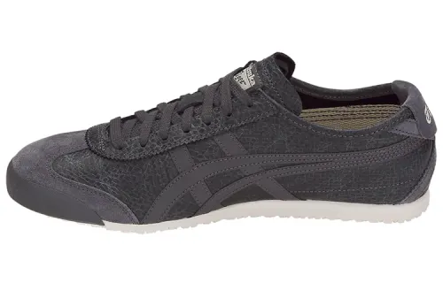 Onitsuka Tiger MEXICO 66 Cushioned Slip-Resistant Low-Top Casual Shoes Unisex Charcoal Black