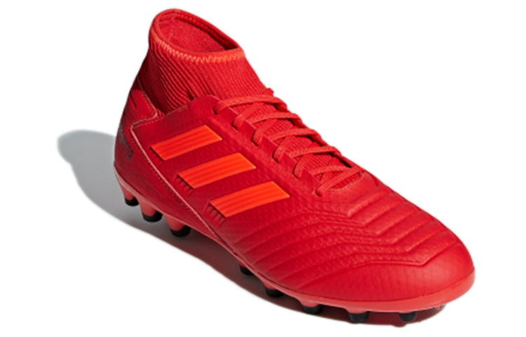 Мужские бутсы adidas Predator AG (черно-белые) — фото 3