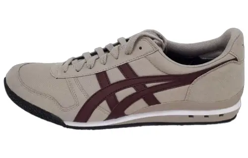 Onitsuka Tiger Ultimate 81 Casual Shoes Men's Low Top Burgundy/Lunar Rock Gray