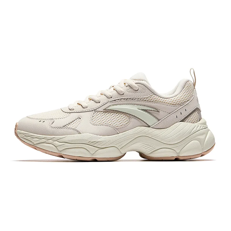 Anta Sunlight Low top Casual Shoes Women's White Rice Gray