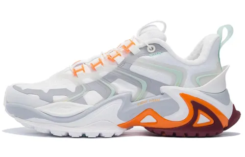 Li Ning Textile, Synthetic Leather Fashion Cushioning Slip Resistant Abrasion Resistant Low top Casual Shoes Women's