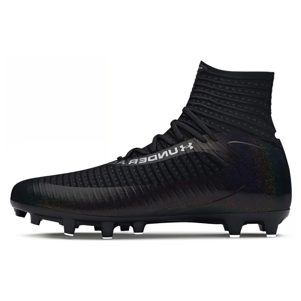 Under Armour MG Multi Ground Natural Grass Breathable Soccer Shoes Men's Black