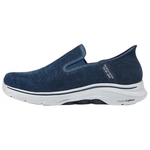 Skechers GO WALK 7 Abrasion Resistant Low top Casual Shoes Men's Blue