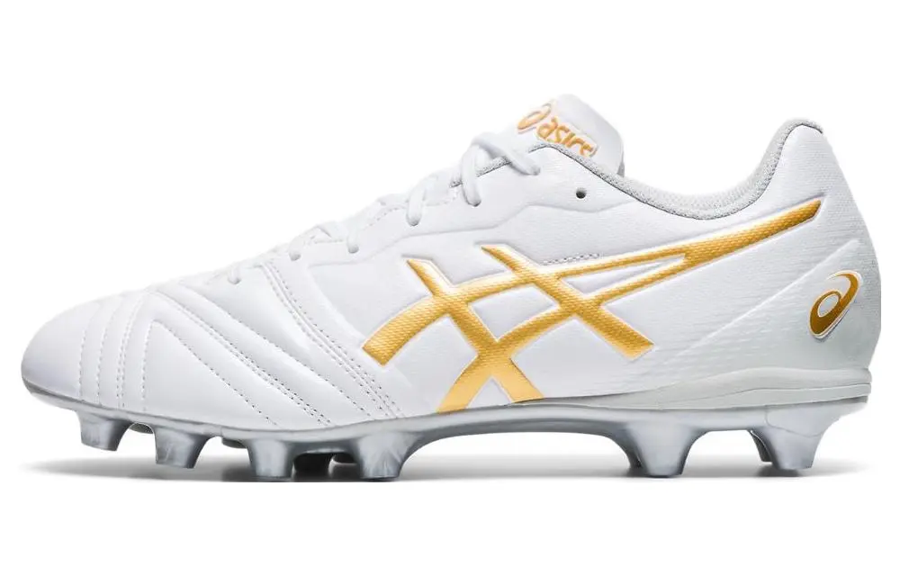 Asics Ultrezza Club Abrasion Resistant Breathable Abrasion Resistant Breathable Soccer Shoes White Gold