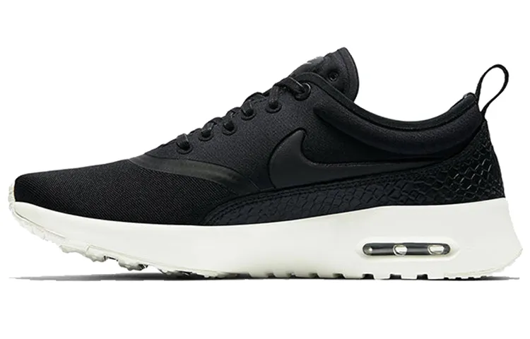 Nike Air Max Thea Ultra Premium Low top Casual Shoes Women's Black White