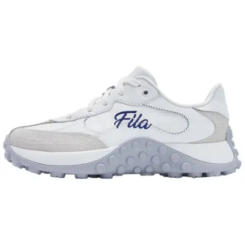 FILA TOPPING Slushy Shoes Soft And Comfortable Low top Casual Shoes Women's Light Blue