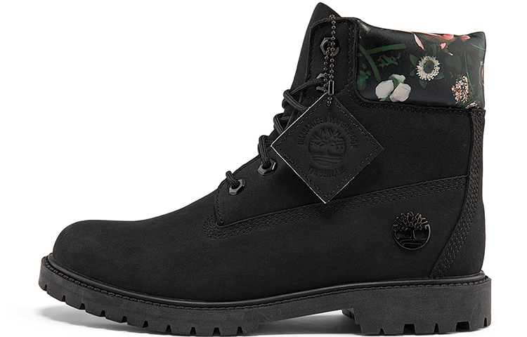 Женские ботинки Timberland Heritage (черные)