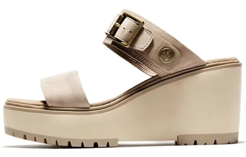 Timberland Koralyn Slide Slippers Women's Beige