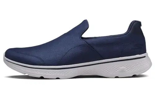Skechers Go Walk 4 Mesh Low top Casual Shoes Men's Blue Gray