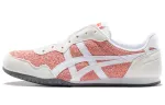 Onitsuka Tiger Serrano Slip On Rubber Wear resistant And Lightweight Low top Casual Shoes Women's Red
