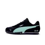 PUMA BELLA DONNA Heartbeat Trajectory MH Project Cushioning Breathable Low top Casual Shoes Women's Black Cyan