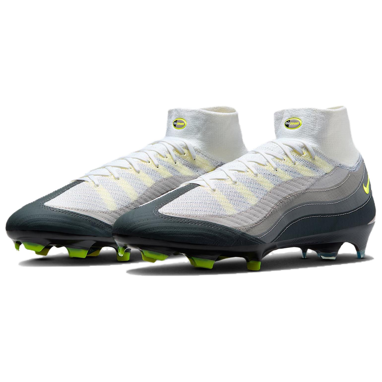 Nike Zoom Mercurial Superfly 10 Elite Se Fg Air Max 95 Neon