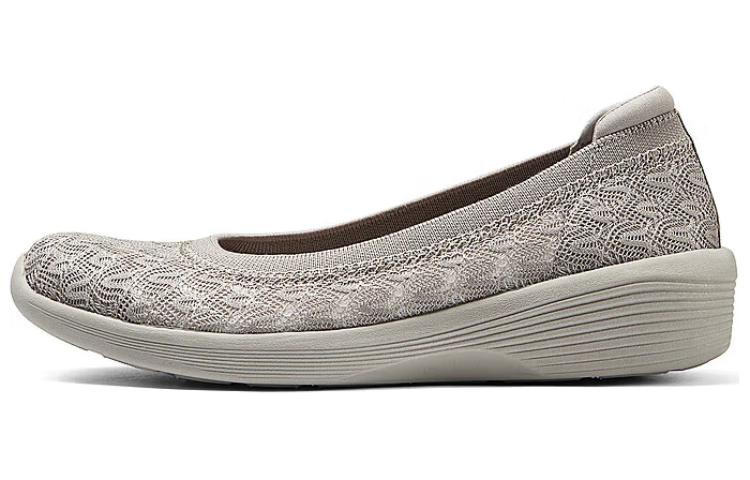 Skechers Modern Comfort Fabric Abrasion Resistant Abrasion Resistant Low top Casual Shoes Women's Taupe