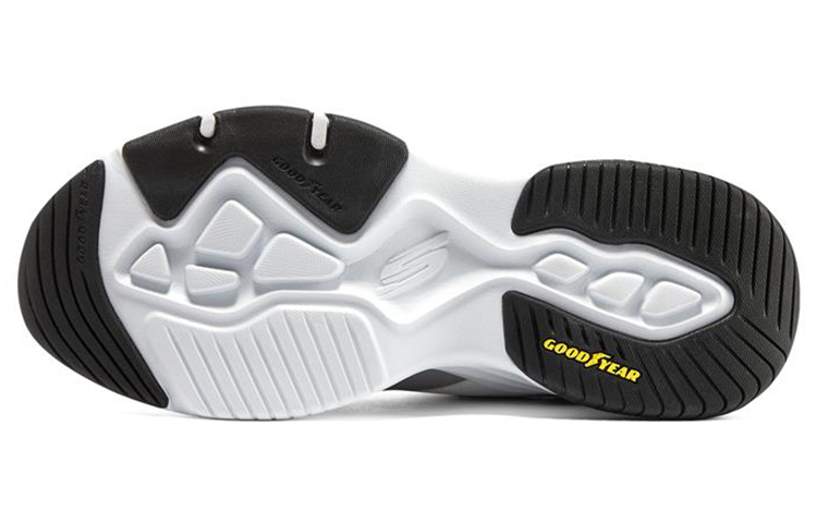 Мужские кроссовки Skechers D'Lites 4.0 (белый / серый) — фото 5