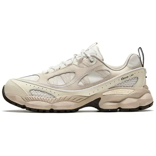 Anta Champion All Weather Collection Slip Resistant, Abrasion Resistant, Breathable Low top Casual Shoes Unisex Beige