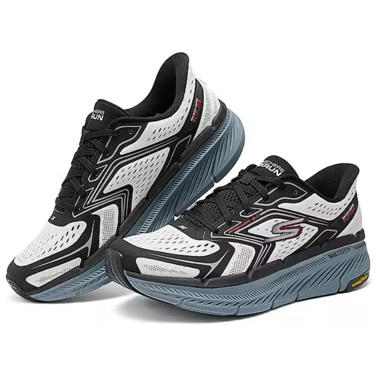 Skechers Max Cushioning Premier 2.0 Cushioning Low top Casual Shoes Men’s White Black