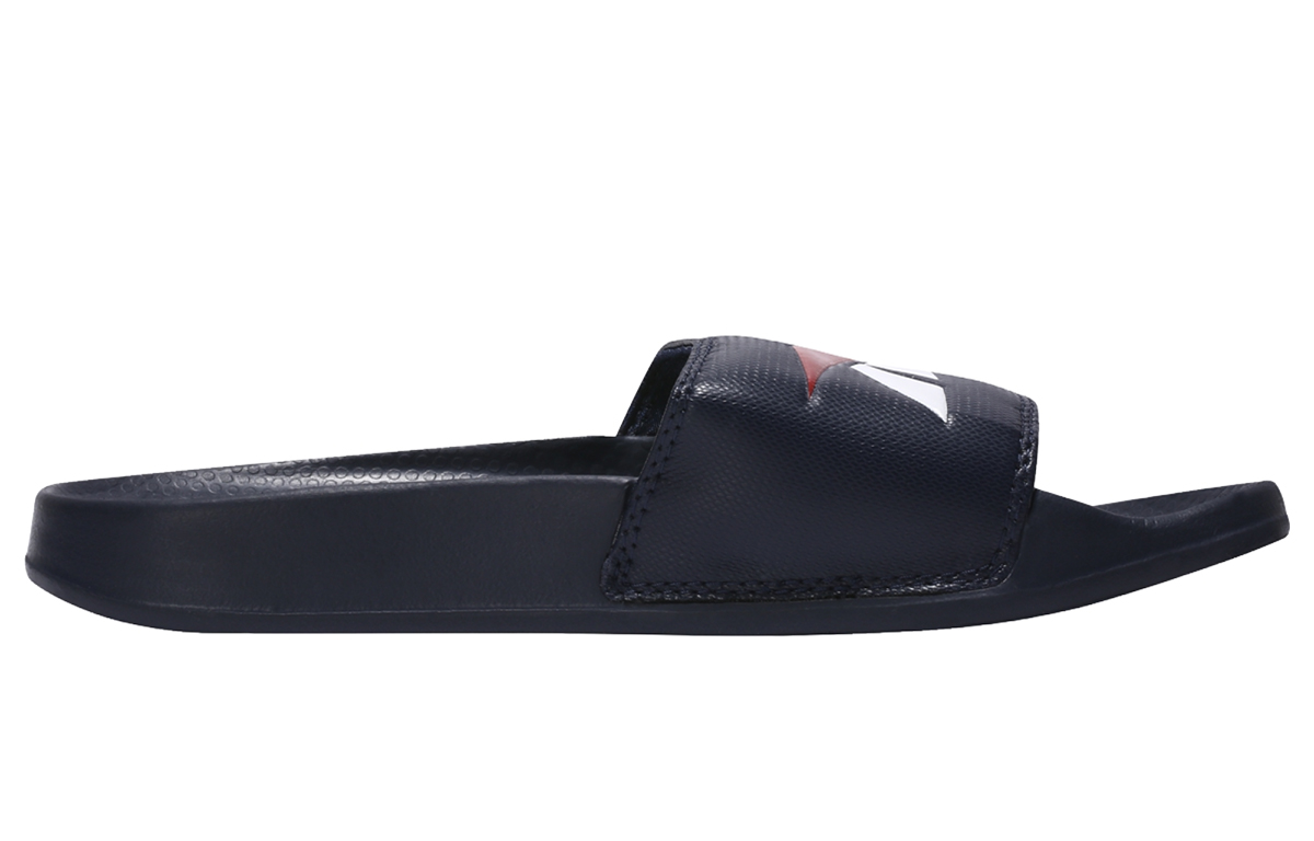 Шлепанцы Reebok Classic Slide (сине-красные) — фото 2