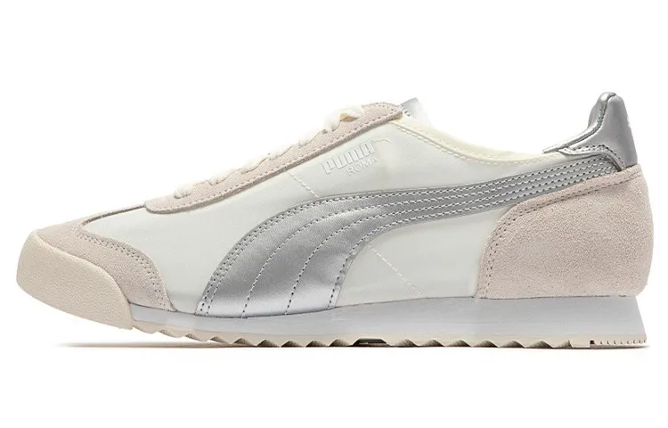 PUMA Roma Og Nylon Metallic 'Whisper White Silver'
