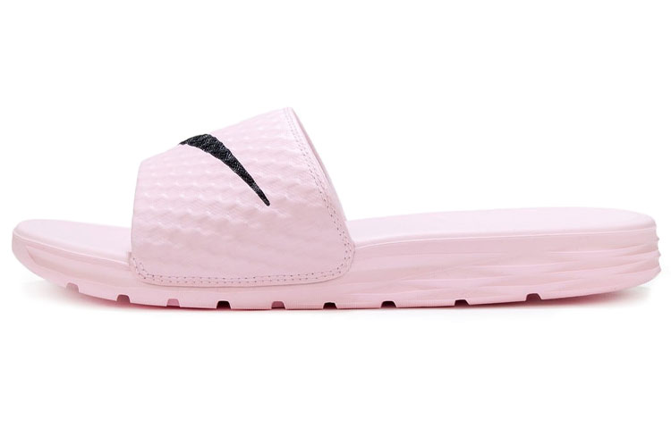 Nike Benassi Solarsoft 'Peism Pink Black' Women's