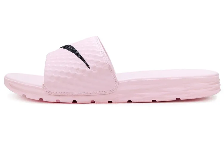 Nike Benassi Solarsoft 'Peism Pink Black' Women's