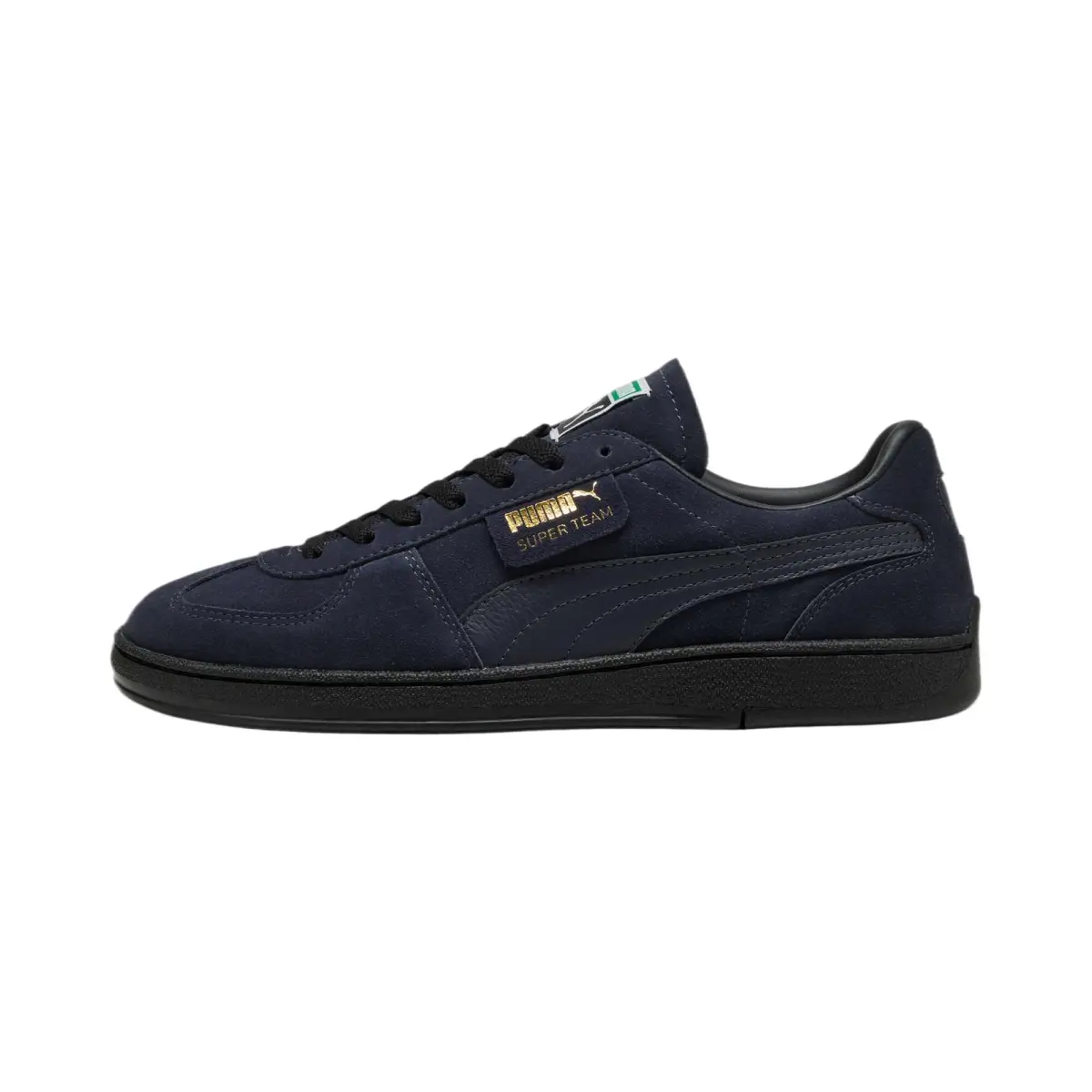 PUMA Super Team Suede Wear resistant And Lightweight Low top Casual Shoes Unisex Marine Blue