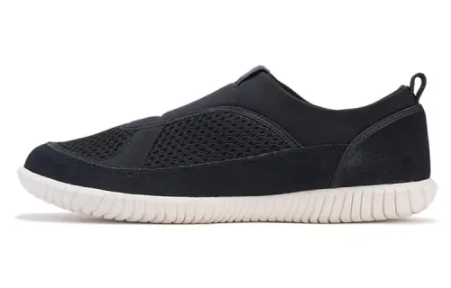 Onitsuka Tiger Tsunahiki Slip on Balance Lightweight Low top Casual Shoes Unisex Black
