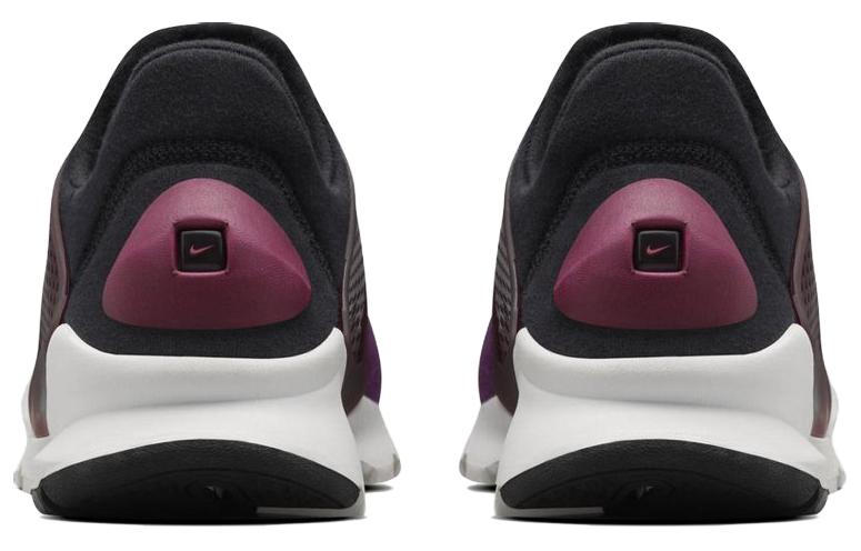 Кроссовки Nike Sock dart Tech Fleece Mulberry (фиолетовые) — 桑树紫/黑/夜栗色 — фото 5