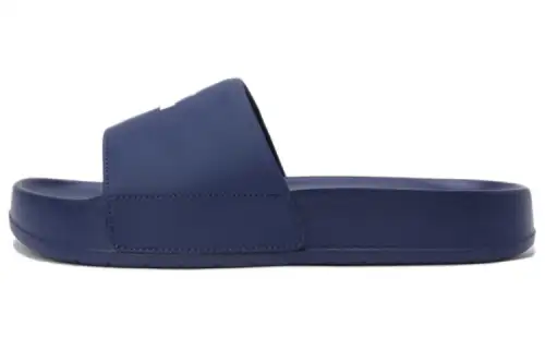 DESCENTE Slip Resistant Slip Resistant Slide Slippers Unisex Blue